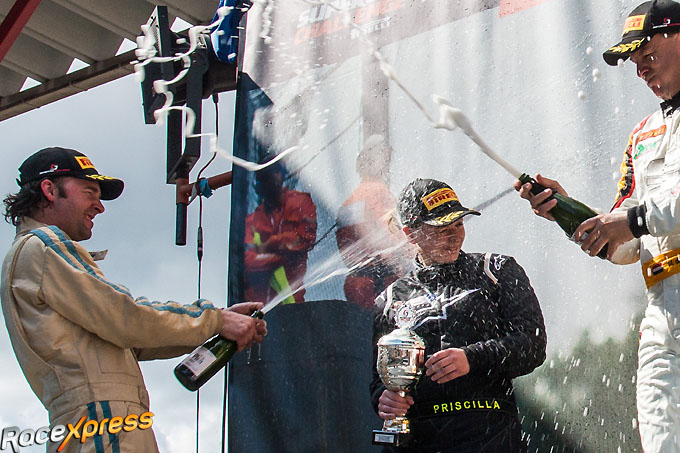 Podium Priscilla Speelman en Jan van der Kooij